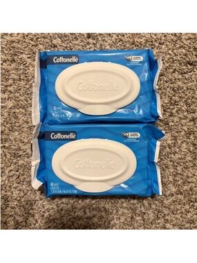 Cottonelle Flushable Wet Wipes Pack 2 pack